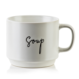 BASIC NATURE Kubek Soup 13.5x10,5x9cm