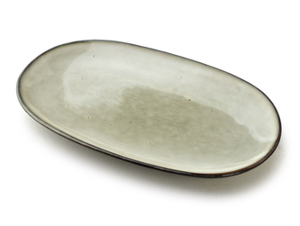 BASIC NATURE Półmisek owalny 31x18cm