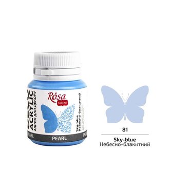 Farba akrylowa perłowa sky-blue 81 20ml