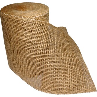 Jutová tkanina 15 cm x 25 m - natur"