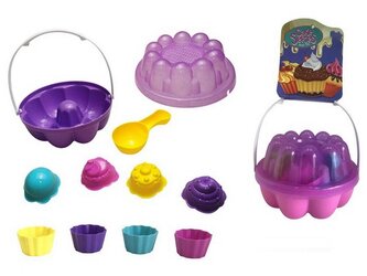 Zestaw do piasku Ciasteczko 11el