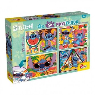 Lisciani Disney Puzzle DF Maxi Floor 4 X 48 Stitch