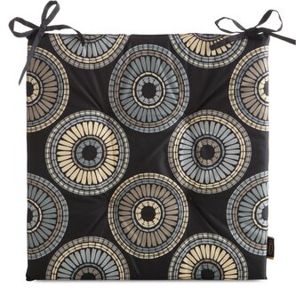 Zahradní prošívaný podsedák na židli GARDEN I. 43x43 cm Mybesthome