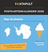 Katapult Postkartenkalender 2026 - 53 Infografiken, die deine Sicht auf die Welt verändern