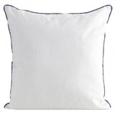 Dekorační vzorovaný venkovní polštář s výplní MARINE bílá 45x45 cm Mybesthome