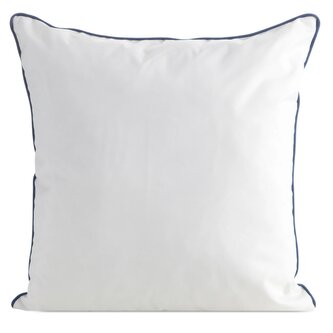 Dekorační vzorovaný venkovní polštář s výplní MARINE bílá 45x45 cm Mybesthome