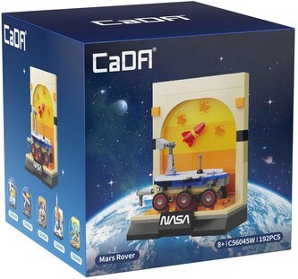 Klocki CADA. NASA wystawa łazik Mars Rover 192 elementy