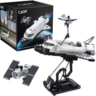 Klocki CADA. NASA wystawa odkrywacz kosmiczny Space Shuttle Discovery 475 elementów