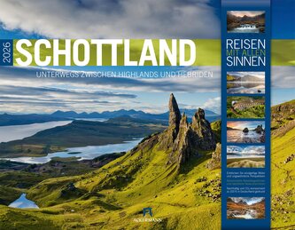 Schottland Kalender 2026 | Unterwegs zwischen Highlands und Hebriden
