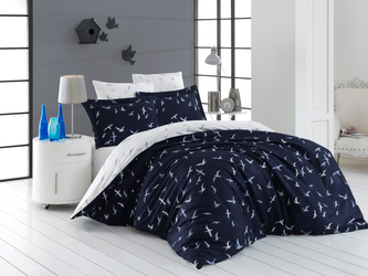 Povlečení Satén 140x200, 70x90cm Liberta blue