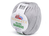 Pletací příze Deluxe Bamboo 100 g - 1 ks - 7 (25) šedá nejsvětlejší