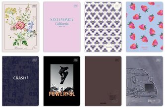 Zeszyt A5/60K linia M 70g UV mix (10szt)