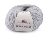 Pletací příze Ultra Kasmir 50 g - 1 ks - 10 (56815) šedá světlá