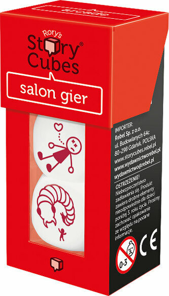 Story Cubes: Salon gier p6 gra REBEL
