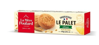 La Mére Poulard Tradition Lemon French shortbread papír 125g
