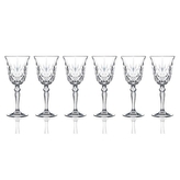 sklen. 280ml, 6ks, RCR MELODIA, ČERVENÉ VÍNO, DB