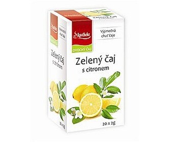 APOTHEKE Zelený s citronem 20x2g