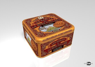 La Mére Poulard Coffret Collector Sablés Caramel plech 250g