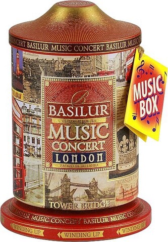 BASILUR Music Concert London plech 100g