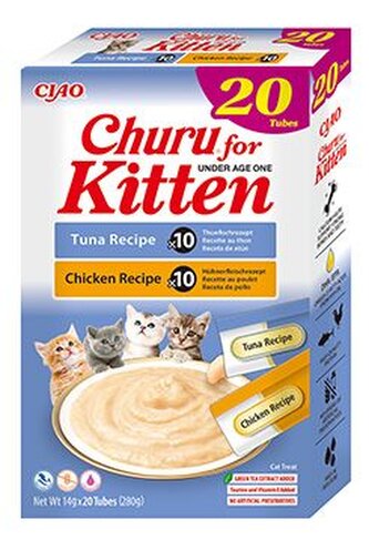Churu Cat BOX Kitten Variety Tuna&Chicken 20x14g