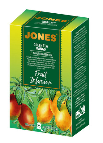 JONES Green Mango přebal 25x2g