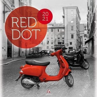 Kalendarz 2021 Ścienny Red Dot