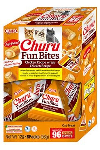 Churu Cat BOX Fun Bites Chicken wraps Chicken 8x12g