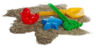 Hračky na písek a pláž 4 ks