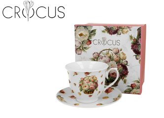 Filiżanka ze spodkiem Kosze Kwiatów PIWONIE