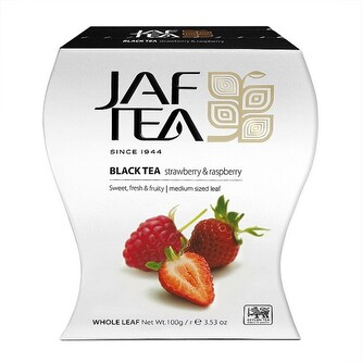 JAFTEA Black Strawberry & Raspberry papír 100g