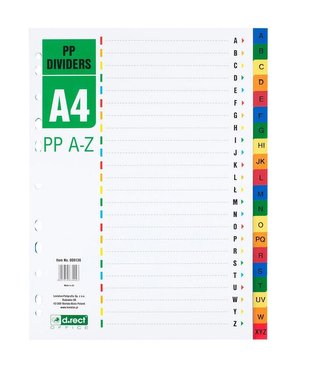 Przekładki PP A-Z D.RECT