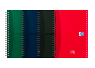 Oxford - Blok spirálový Oxford Essentials Adressbook A5/72 listů linkovaný mix