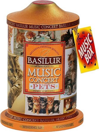 BASILUR Music Concert Pets plech 100g