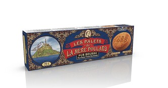 La Mére Poulard Pure Butter French Shortbread papír 125g