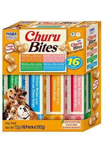 Churu Dog BOX Bites Chicken wraps Variety 16x12g