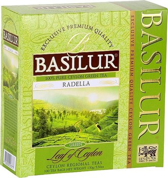 BASILUR Leaf of Ceylon Radella nepřebal 100x1,5g