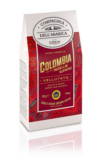 Corsini Single Colombia Medellin Supremo mletá 125g Corsini Single Colombia Medellin Supremo mletá 125g