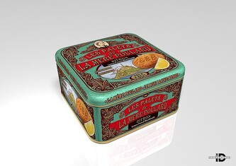 La Mére Poulard Coffret Lemon French shortbread plech 250g