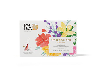 JAFTEA Secret Garden Collection pyramidové sáčky 6x2x1,5g