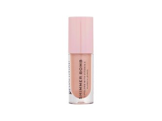 Makeup Revolution London Shimmer Bomb Lesk na rty 4,5 ml Gloss Starlight pro ženy
