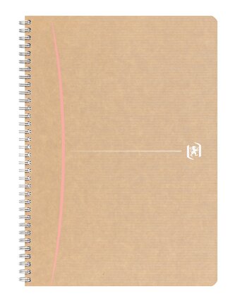 Oxford - Blok spirálový Oxford Touareg A4/90 listů linkovaný, mix