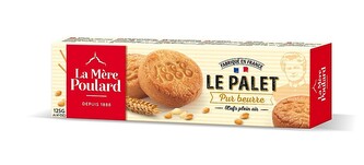 La Mére Poulard Tradition Pure Butter French Shortbread papír 125g