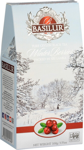 BASILUR Winter Berries Cranberries papír 100g