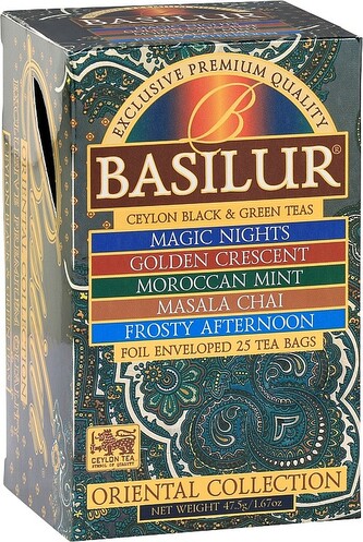 BASILUR Orient Assorted přebal 25 gastro sáčků BASILUR Orient Assorted přebal 25 gastro sáčků