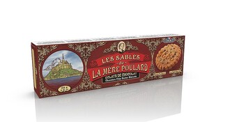 La Mére Poulard Chocolate chip butter biscuits papír 125g