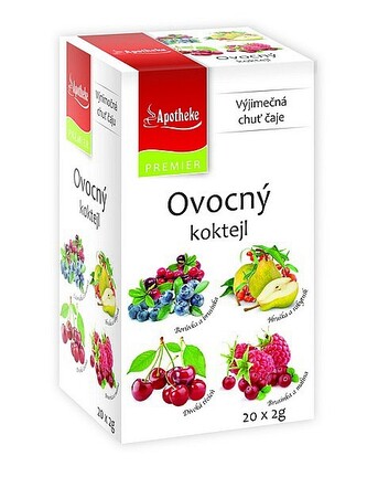 APOTHEKE Variace Ovocný koktejl 4x5x2g