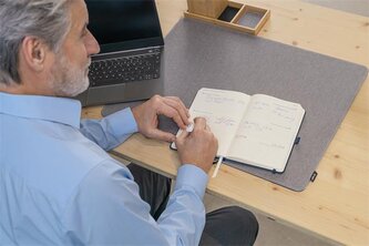 Diář "Conceptum", půlnoční modrá, A6, týdenní, 2026, tvrdé desky, SIGEL C2663