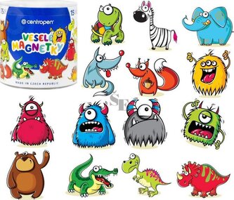 magnety veselé 9794/75ks - 15 motivů (530)