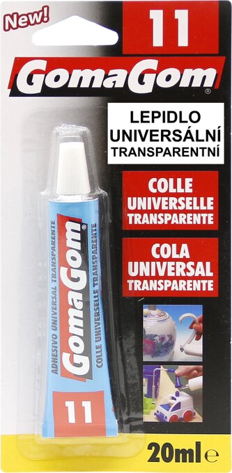 lepidlo GG blistr (11) čiré, pro univerzální použití