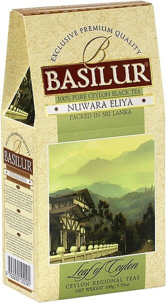 BASILUR Leaf of Ceylon Nuwara Eliya papír 100g